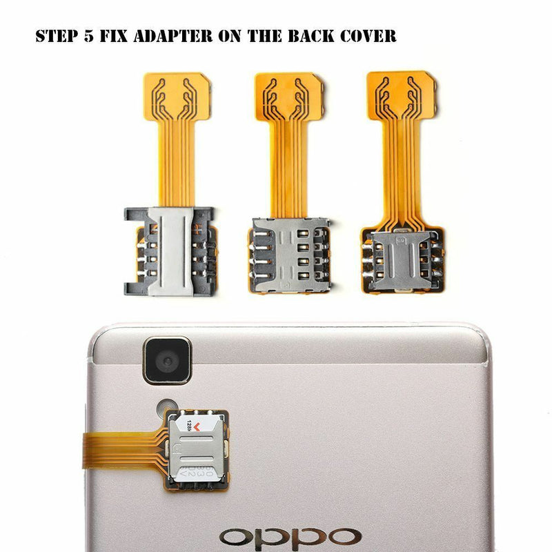 Phone TF Geek Micro SD Extender Hybrid Sim Slot Nano Cato Dual SIM Card Adapter