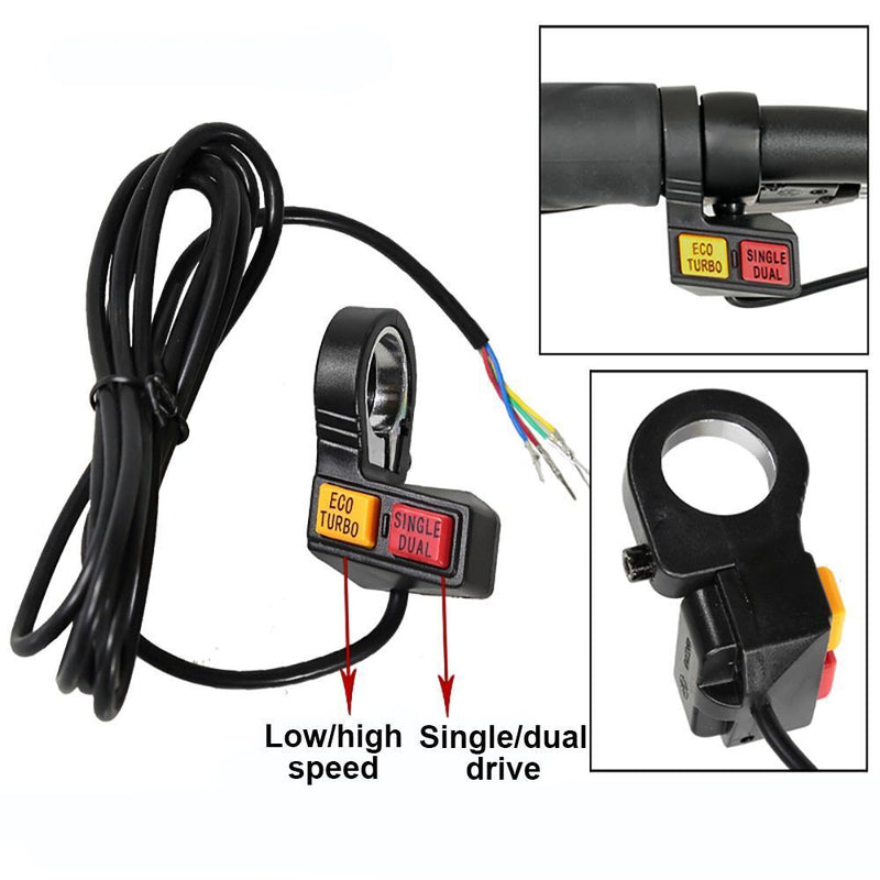 E-bike 2 In 1 Switch Electric Bicycle Accessories High Low Speed Control