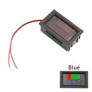Mini LCD Digital Dual Display Voltmeter Meter Battery Capacity Indicator for