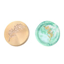 Round Wax Sealing Stamp Head Plants Flowers Copper Stamps Craft Making Tools