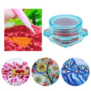 Diamond Painting Kit Glue Clay with Box Point Drill Beads Pen Mud (Blue)