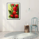 5D Diamond Painting DIY Tulip Full Round Drill Mosaic Picture Wall Decor