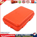 Outdoor Waterproof Sealed Box Shockproof EDC Tools Storage Case (Orange M) Newly