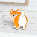Cartoon Cute Dog Pin Brooches Lovely Clothes Badge for Women Men Jewelry Gift
