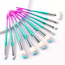 10pcs Makeup Brushes Set Blush Foundation Shadow Concealer Cosmetic Beauty Tools