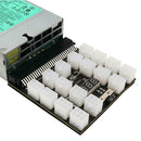 6Pin Server Power Supply Breakout Board Adapter 1800W P5A4 E6B4