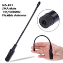 Dual Band-144 / 430MHz NA-701 SMA-Male Radio Flexible Antenna for Base