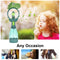 Handheld Spray Fan Comfortable Cool Mist Dinosaur Fan for Kids (Green)