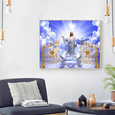 God Frameless Picture Oil Paint By Numbers Hand Painted Picture Room Decorati