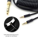 Audio Headset Spring Cable for Hifiman HE400S/HE-400I/HE560/HE-350/HE1000 Cords