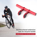 Bicycle Handlebar Extender Bike Headlight Clamp Extension Bracket (Red) Newly