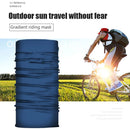 Cycling Camping Tube Scarf Outdoor Gaiter Bandana Headband (Royal Blue)