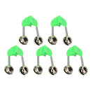 5pcs Fishing Bells Sea Carp Pike Night Fishing Rod Bite Alarm Tip Twin Bell