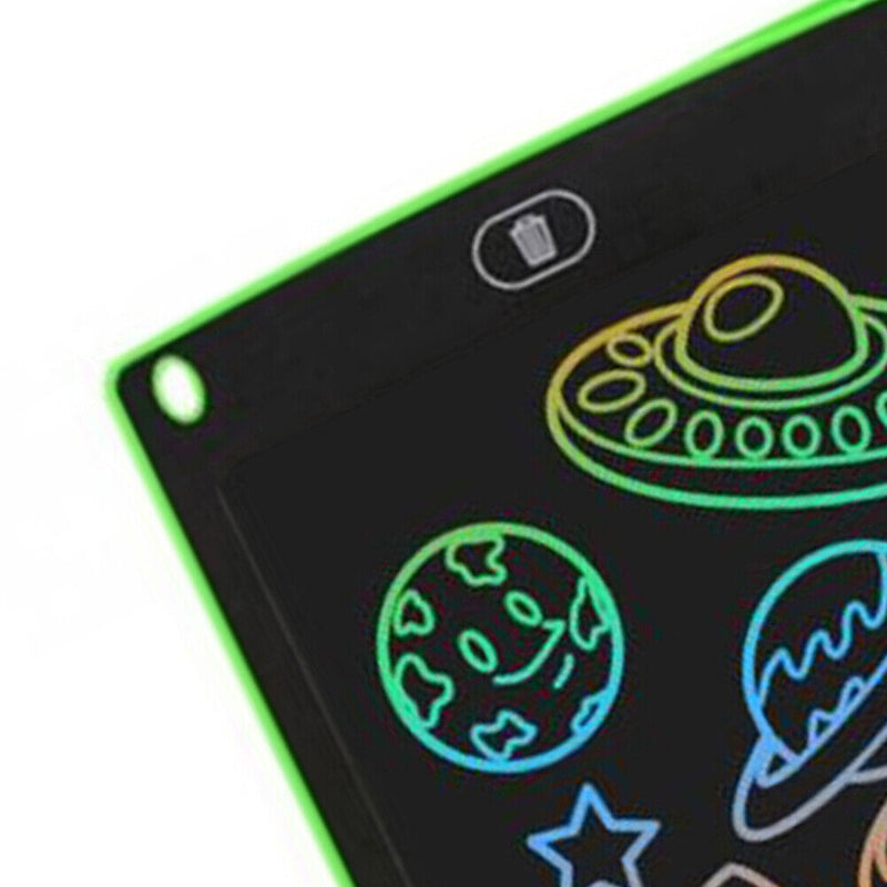 8.5in LCD Digital Writing Tablet Portable Drawing Board (Colorful Green)