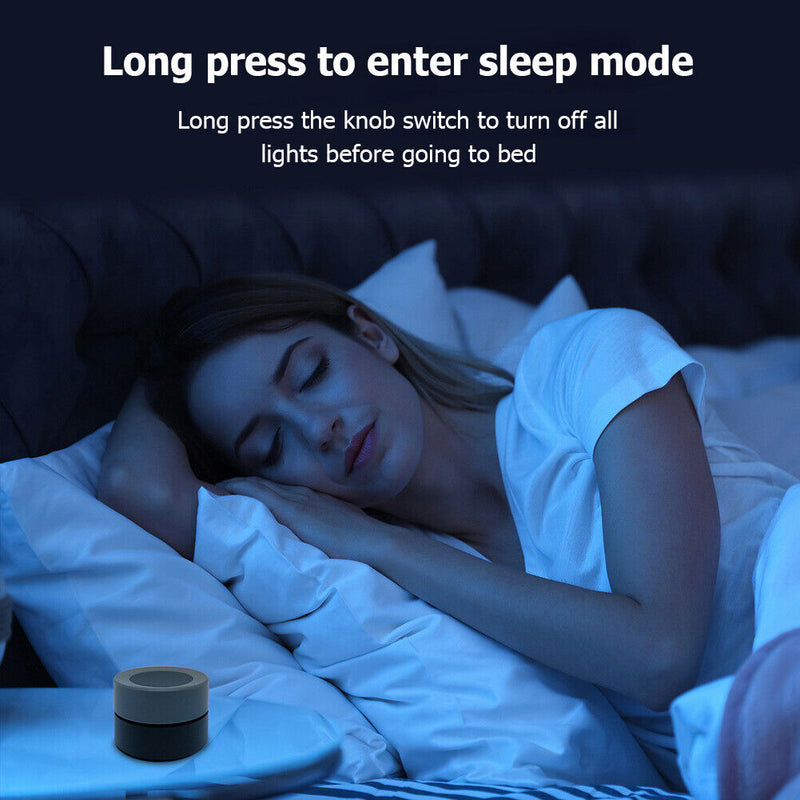 Wireless Switch Button Controller Smart Knob Battery Powered for Bedside Newly