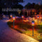 12LED Solar Flame Torch Flickering Lights Garden Lawn Path Decor (1pc)