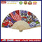 Independence Day Flower Flag Oil Paint Folding Fan By Number DIY Home Decorat