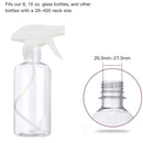 4pcs Mist Stream Sprayer Replacement Trigger Handheld Spray Nozzles (White)