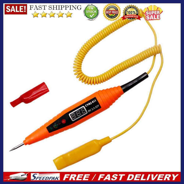 Auto Electrical Circuit Tester LED Light Voltage Test Pen Car Diagnostic To