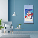 DIY Hand Painted Paint By Numbers Oil Canvas Picture Penguin Snowman Kit Artwork