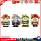 4pcs DIY Soldier Full Drill Special Shaped Diamond Painting Bag Keychains Newly