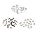 5 x 100 Sets Eyelet with Washer Leather Craft Repair Grommet (Bronze) (6mm)
