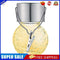 5pcs LED Solar Lamp Cracked Glass Ball Hanging Light Waterproof Decor(B)