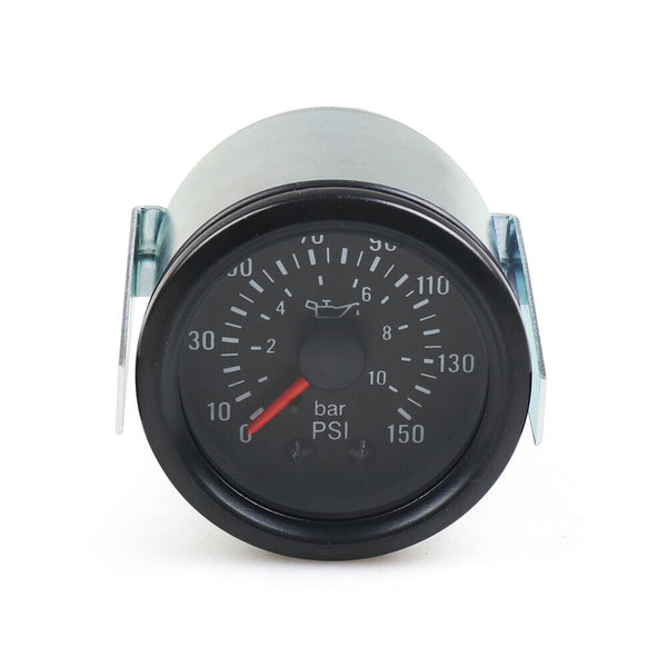 1Pcs Fuel Pressure Gauge Liquid 0-150 Psi 0-10 bar 1/8 Npt Pointer Oil Pressure