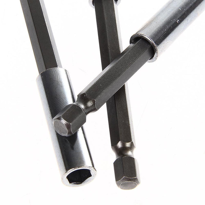 75/100/150mm Magnetic Screwdriver Extension 1/4 Hex Shank Tool Drill Bits Newly