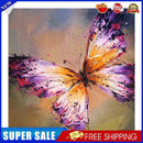 #A Colorful Butterfly Oil Paint By Numbers DIY Frameless Drawing Picture for A