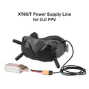 4 Feet Power Cable Cord XT60 to DC 90 Degree for DJI FPV Goggles to XT60 Battery
