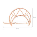 DHYED Women Girls Cute Hollow Moon Hairpin Metal Hairpin Hairpin Sch