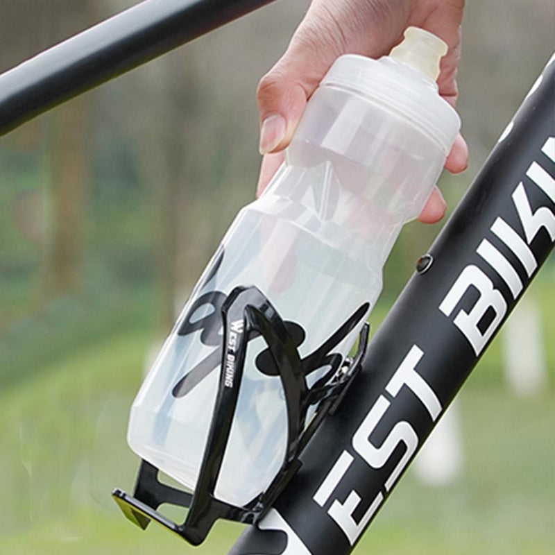 WEST BIKING Drinking Water Bottle Holder MTB Road Bike Kettle Cage (Black)