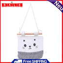 Bag Fabric Cotton Canvas Storage Wall Hanging Bag Creative Wardrobe Wall