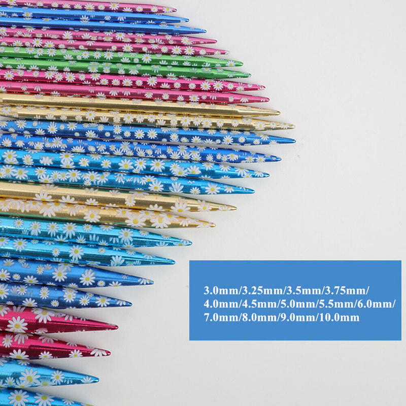 Daisy Circular Needles Set Detachable Crochet Yarns Knitting Kits with Case