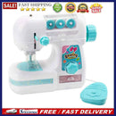 Mini Electric Sewing Machine Set Household Play House Toys for Girl Home Playing