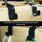 Car Seat Headrest Hook Vehicle Plastic Back Seat Organizer for Grocery Bags