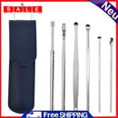Portable Ear Cleanser Spoon Health Care Gently Cleaning Ear Canal Tools Kit