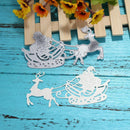 Metal Punch Stencils for DIY Scrapbooking Photo Album Valentine's Day, Carbon Steel,