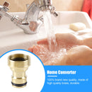 Brass Threaded Connector - Basin Fittings 3pcs Garden Pants Water Pipe Connector