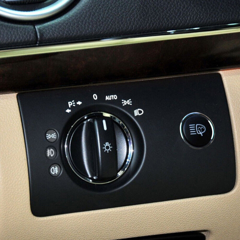 Headlight Switch Repair Cover for Mercedes-Benz W164 2007-2011 (Black C) Newly