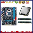 H55 Motherboard+Intel Core i5-760 CPU+2xDDR3 4G Memory for LGA1156 PC Board Kit