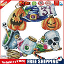 Partial Cross Stitch DIY 14CT Counted Halloween Imp Wall Artwork Craft Kits