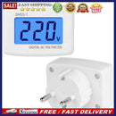 AC 80-300V LCD Digital Voltmeter Volt Meter Socket Wall Mounted Voltage Teste