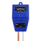 3-in-1 Soil PH Meter Flower Pot Hygrometer Tester Moisture Meter (Blue)