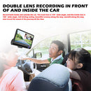 Dual Lens Dash Cam 4 Inch Display Dashboard Camera with Rear View Camera Newly