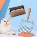 Cat Litter Shovel Base Pet Toilet Cleaning Poop Scooper Tool (Grey Base) Newly
