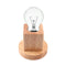 Solid Wood Table Lamp Base E27 220V Wooden Light Holder w/Switch Line (B) Newly