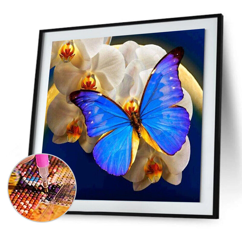 5D Diamond Painting DIY Butterfly Flower Full Round Drill Home Decoration Newly