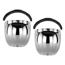 2x offenes Helmvisier Motorradhelm Blasenvisier PC Objektiv mit hoher Stärke